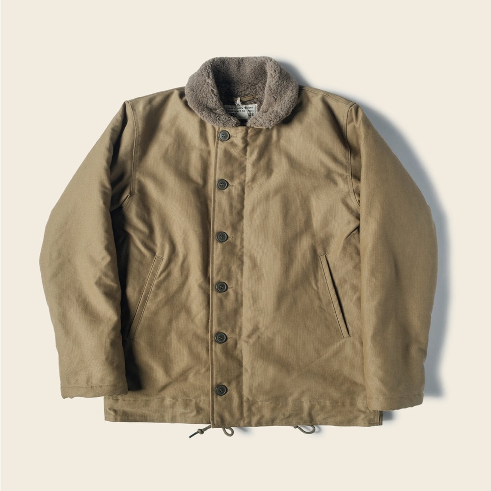 Men’s USN N-1 replica Navy Deck Jacket